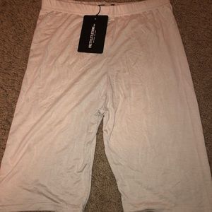 Prettylittlething biker shorts